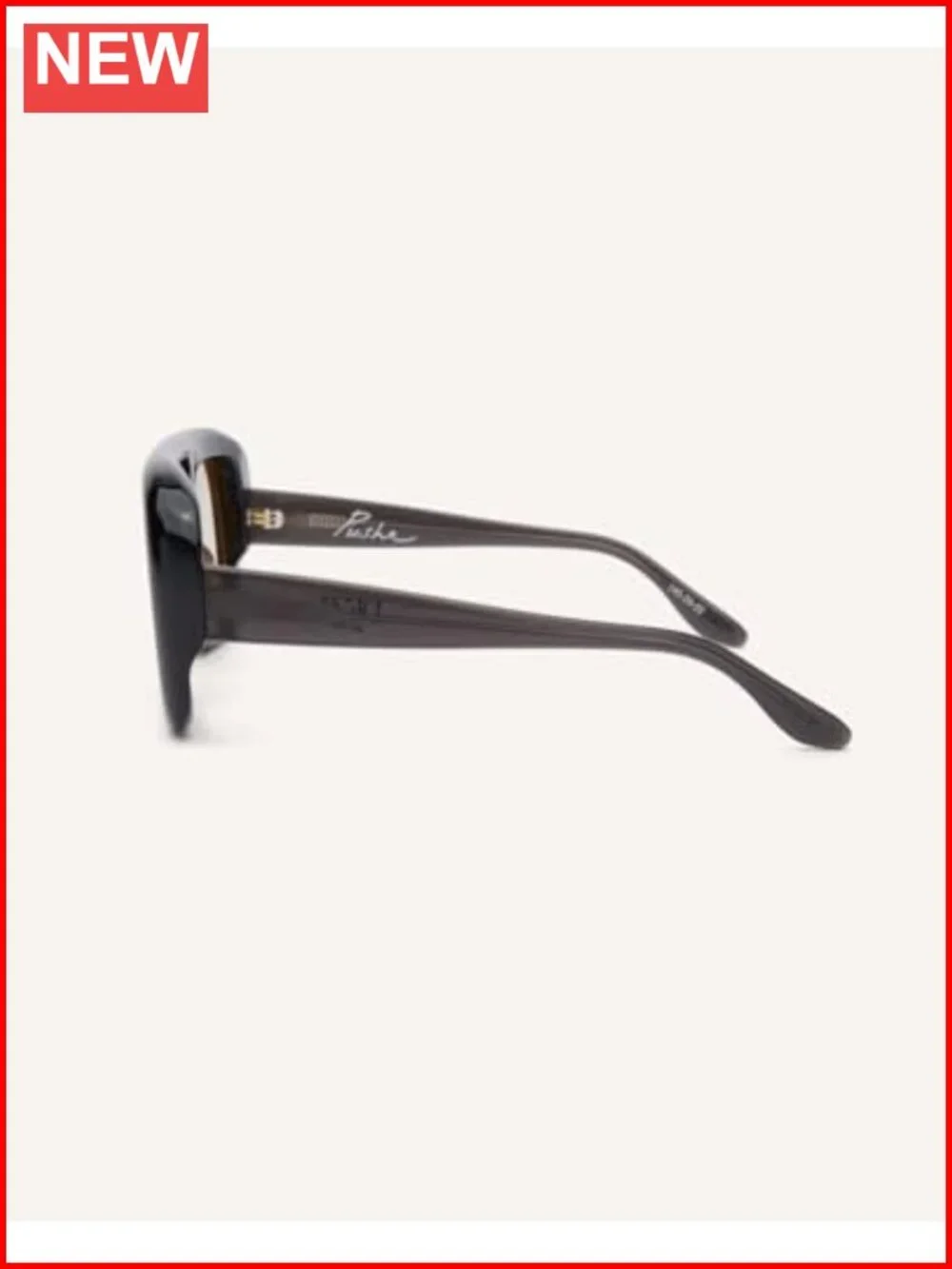 Chunky Aviator Sunglasses with Custom Etched Logo